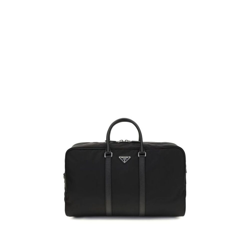 Prada Black Recycled Polyamide Luggage And Men's Travel - Picture 1 of 4